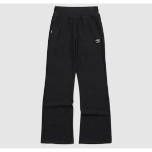 엄브로 W 골지 부츠컷 레깅스 B1 UQ412CPFO1 BLK0 DMG1