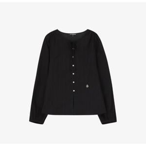 시티브리즈 리본 셔링 블라우스 BB CTH1BL02 BK