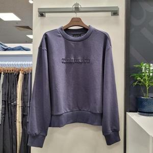 리트머스 HC12 제원단 아플리케 맨투맨 티 LO3TF633-073