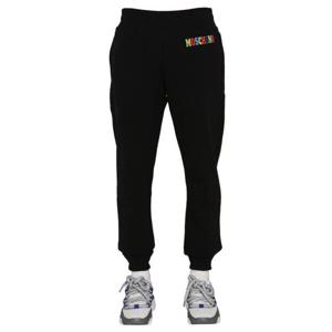 모스키노 트레이닝 조거 팬츠 03490228 1555 BLACK