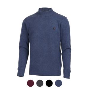 [파파브로]남성 데일리 따뜻한 반폴라 니트티셔츠 MB-KN-Q082