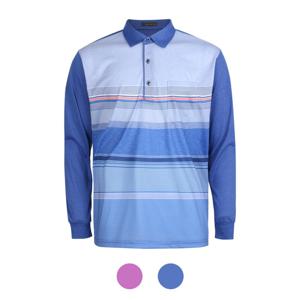 [파파브로]남성 간절기 바이어스 패턴 긴팔 카라티 MB-KAA-773,4