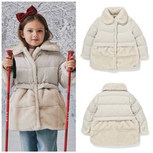 [빈BEEN]HP BZ64JP03IV 아이보리 퍼배색 다운 점퍼 PG