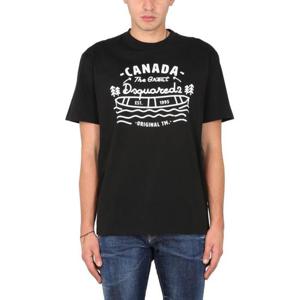 디스퀘어드2 반팔 티셔츠 S74GD1185 S22427900 BLACK