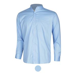 [파파브로]국내제작 헨리넥 카라 배색컬러 셔츠 DE-SHAH-2008