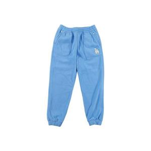 MLB 공용 미디움로고 후리스 조거팬츠 3APTW0126-07BLL