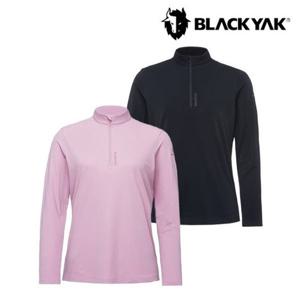 여성 겨울 마헨 기모 집업 긴팔티 부드러운 기모 등산 티셔츠 1BYZTWU502 GD