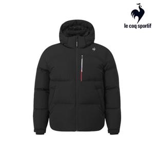 [르꼬끄] 남녀공용 레귤러핏 벤쳐 구스 숏다운자켓 QQ423EDJN1_BLK