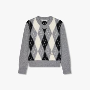 [보브]아가일 패턴 브이넥 니트 풀오버7155450014