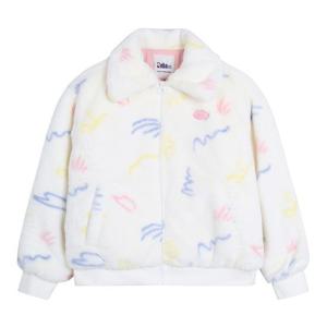 [NBA KIDS]주니어 라이프 여아 자카드 밍크 퍼 점퍼 K224JP620P