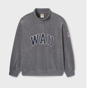 [후아유]남녀공용 Patch Fleece Half Zip-up WHMAF4V21U