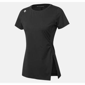 데상트 우먼스 힙커버 반팔 B1 SQ322PTS73 BLK0 IVY0 LVND