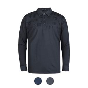 [파파브로]사선 프린팅 사계절 긴팔 카라티 YD-KAA-613,4