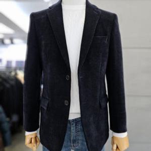 [바쏘]남자 가을 겨울 네이비 코듀로이 캐주얼 자켓 WSAFZ4JK07A