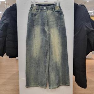 소이 HC22 절개 라인 와이드 기모 빈티지진 25W5257