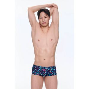 아레나 남성 타이거 선수 숏사각 A5BM1CQ02_BLK