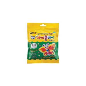 아모스 3000 탱탱아이클레이 50g 초록 박스(100개입)