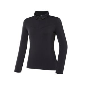 [와이드앵글]CO 변형 라인 하이넥 티셔츠 LWWW23213