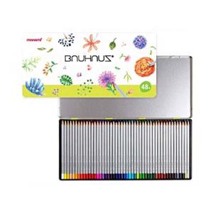 (모나미) 바우하우스 색연필 48색세트/틴케이스 (1개)