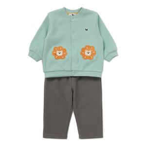 [블루독베이비]MN)라이언포인트상하세트 45C13-610-04 출산백일돌