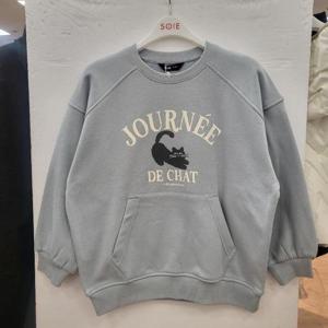 소이 HC22 냥이포켓기모맨투맨티 25W5458