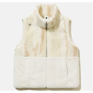 데상트 우먼스 시어링 조끼 B1 SQ322SVE91 CRM0 LVND