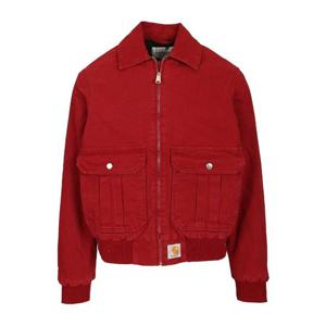 칼하트윕 다이아몬드 퀼티드 코튼 캔버스 재킷 I035617 H806