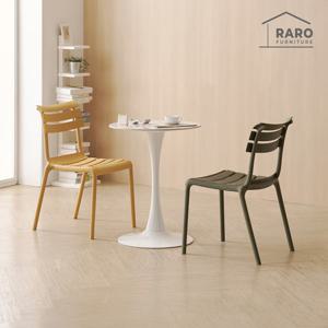 라로퍼니처 앨르 600 유광 원형 포세린 세라믹 식탁 세트 (식탁+의자2)