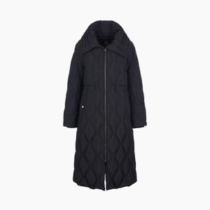 [에고이스트] 물결퀼팅 와이드카라 롱구스다운  ER4TD905