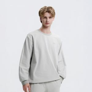 내셔널지오그래픽 N254USW050 아르켈론 더블웜 기모 우븐 맨투맨 L/GREY