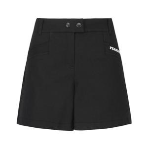 M 파리게이츠골프반바지 NQC 521C3PS373_BK 여성 백밴딩 로고 포켓 쇼츠