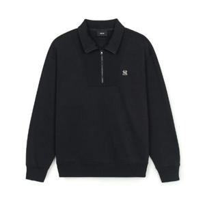 MLB긴팔티 GQC 3AMTB0546-50BKS 베이직 스몰로고 기모 반집업 맨투맨 뉴욕양키스