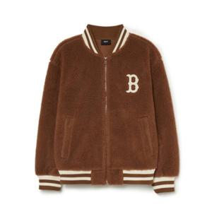 MLB자켓 GQC 3AFDV0336-43BRS 후리스 컬시브 바시티자켓