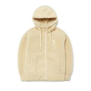 MLB자켓 PQJ 3AFDB0226-14YEL 베이직 스몰로고 후드 후리스 점퍼