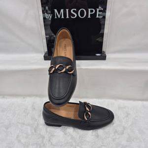 [미소페]By미소페 여성 체인 포인트 로퍼 112HT419SH012 BLACK 4