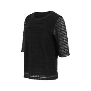 [피에이티]전판레이스 라운드 티셔츠 1L45381