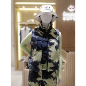 [파리게이츠]521E4JV481_NA-여성 양털 믹스 구스다운 베스트-(25년겨울)