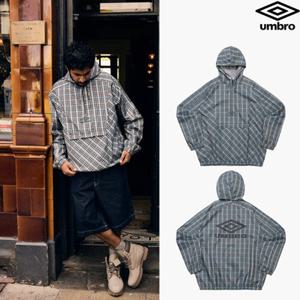 [엄브로] NQ 체크 후드 아노락 UQ311CWT81