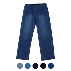 [파파브로]스판 테이퍼드 밴딩 데님 SR-JEA-BA1017