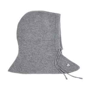 [질스튜어트핸드백][바라클라바][니트후드] 그레이 멜란지 울캐혼방 바라클라바 JAMU3F402 G2