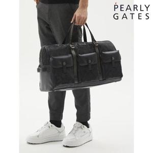 파리게이츠 (531D3BB251) 공용 멀티 포켓 카모콜라쥬 보스턴백