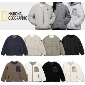 [내셔널지오그래픽]N234UPD010 오스쿠니 퀼팅 리버시블 U넥 자켓