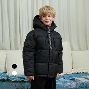 [예일키즈]시그니처 레터링 패딩 A5W007