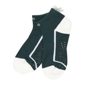 [핑]여성 배색 장식 리본 단목양말  121E1SC052_GN