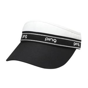 [핑]여성 와이드  밴드  선캡 121E1CP053_BK