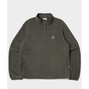 노르디스크 유니 마이크로 플리스 버튼넥 맨투맨 BB OUW24274 E8 G3 W3