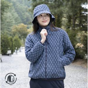 [웨스트우드]여성 겨울 리버서블 스탠넥 플리스 양면자켓WP4WCJF274