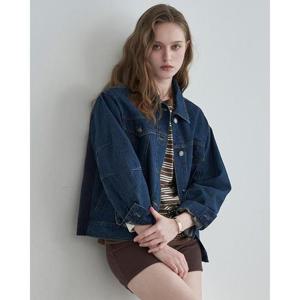 르니앤맥코이 세이브존05 니트 배색 와펜 데님자켓 MM04JK004