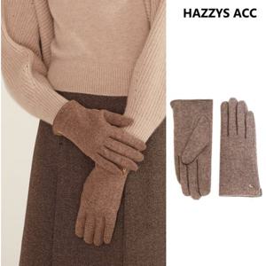 [여성장갑/스마트터치가능] 베이지 퍼피로고 울 장갑HIGV5F003I3