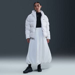 M 나이키패딩 NQK IH0728-100 스포츠웨어 메트로 패딩 여성 써마 핏 루즈 후드 재킷